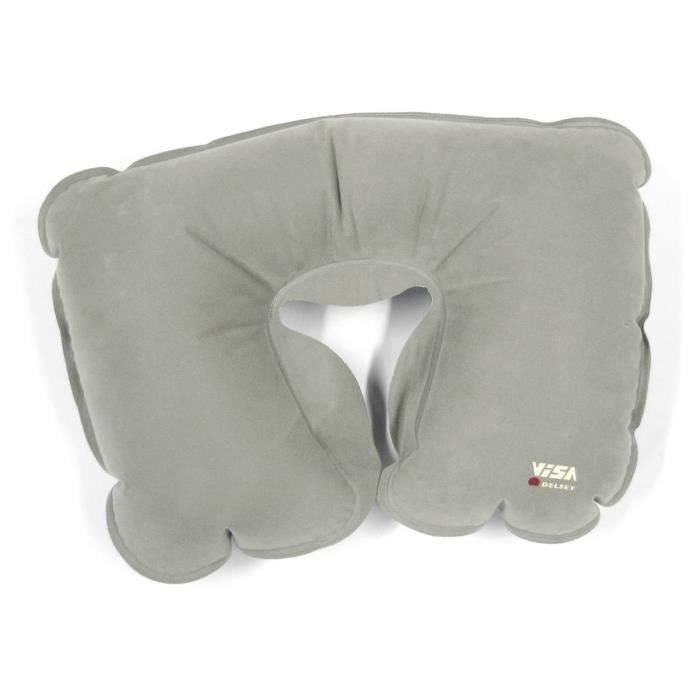 VISA DELSEY Oreiller de voyage Gris