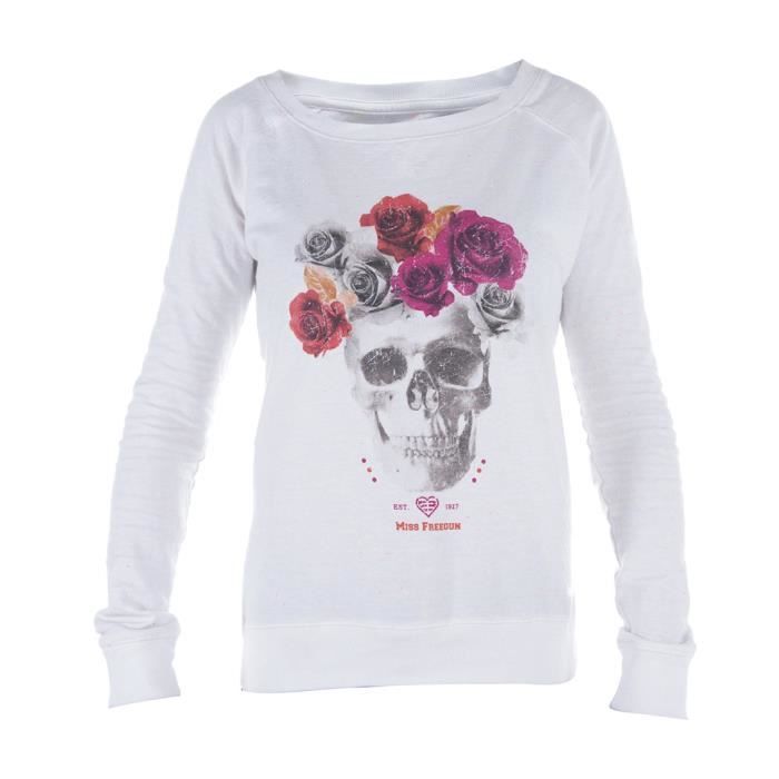 FREEGUN Sweat Girlz Flower Skull