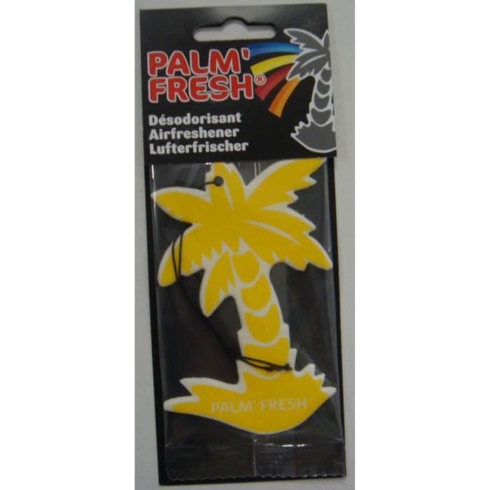 CARSTIL Désodorisant voiture palmier sous sachet - Vanille