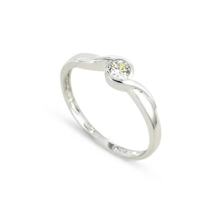 TOUS MES BIJOUX Solitaire Argent 925° Oxydes