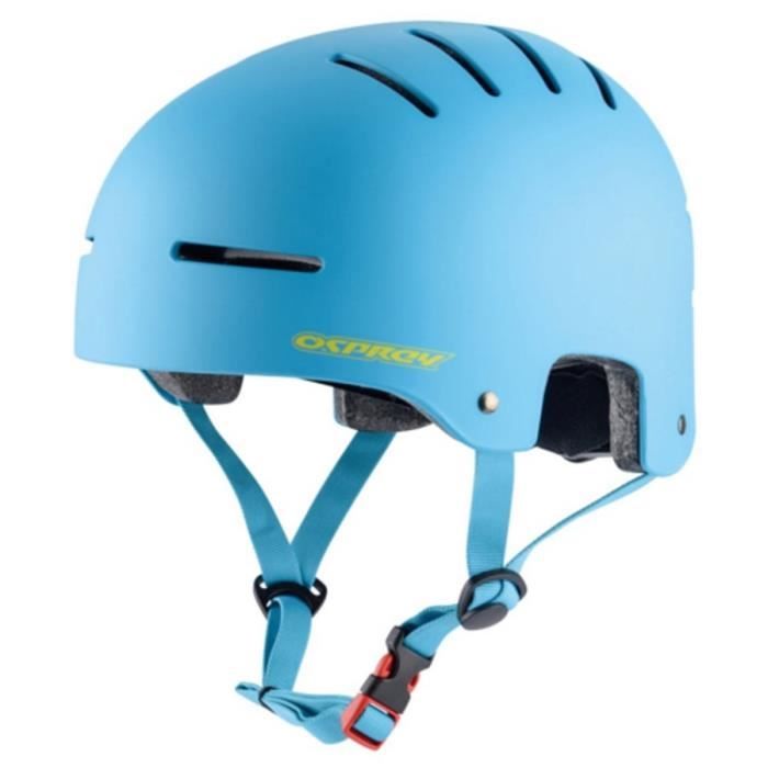 OSPREY Casque de skateboard - Mixte - Bleu
