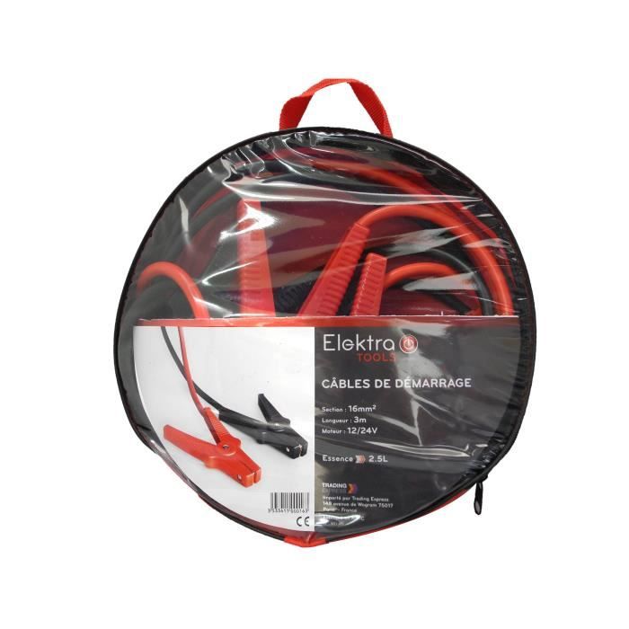 ELEKTRA TOOLS Câble de démarrage 16mm²