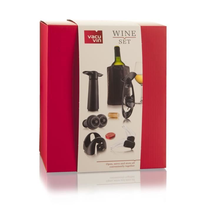 VACUVIN Coffret Wine set expérience
