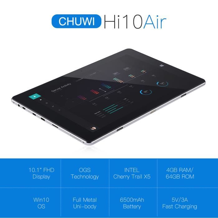  Hi10 Air Tablette Tactile 10.1 Pouces Windows102