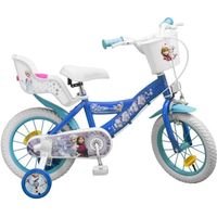 VÉLO ENFANT LA REINE DES NEIGES Vélo Enfant fille 14" - 4/7 an VÉLO ENFANT LA REINE DES NEIGES Vélo Enfant fille 14" - 4/7 an