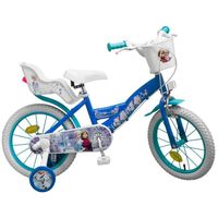 VÉLO ENFANT LA REINE DES NEIGES Vélo Enfant fille - 16" - 5/8 VÉLO ENFANT LA REINE DES NEIGES Vélo Enfant fille - 16" - 5/8