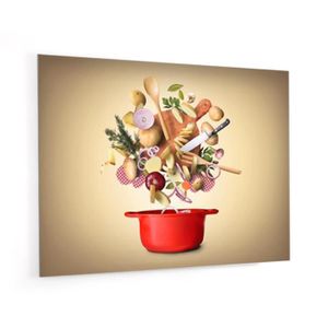 Fond de hotte "Ingrédients cuisine"