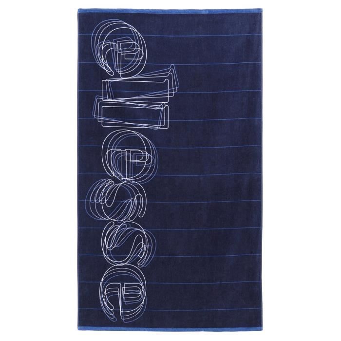 ELLESSE Drap de bain Elohan à rayures