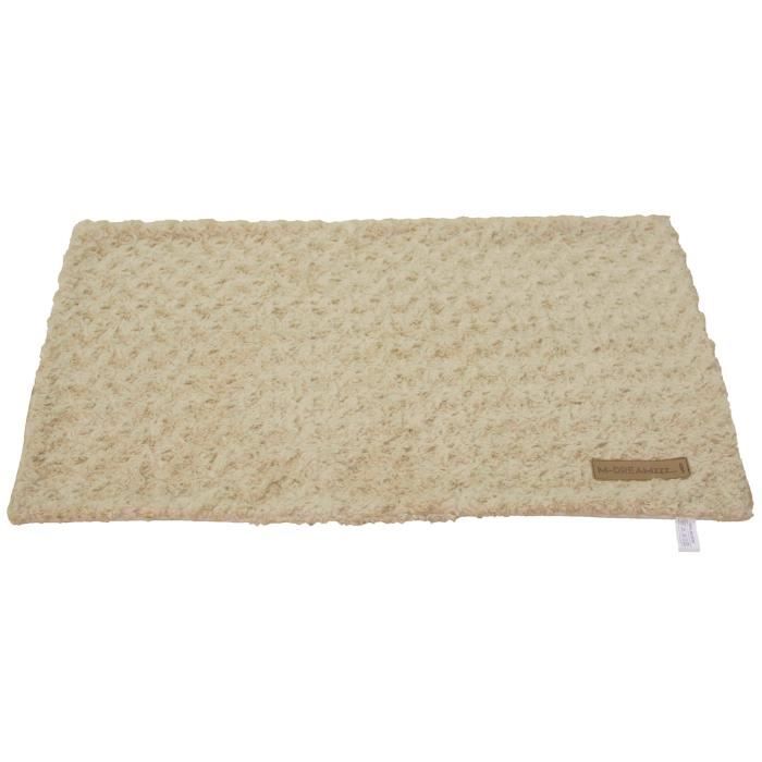 M-PETS Couverture Shetland S - 75x50cm - Beige - Pour chien