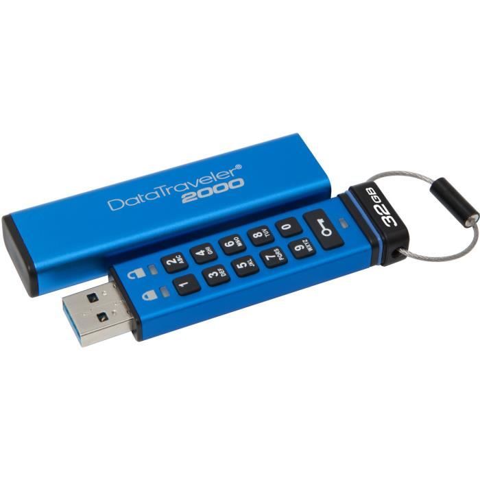 KINGSTON Clé USB 32 Go Sécurisée