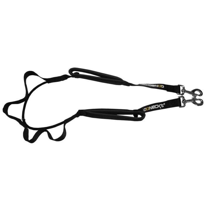 NUM'AXES Laisse en nylon mains-libres et jogging Sport Coneck'T - 1,70-2,10m - Pour chien