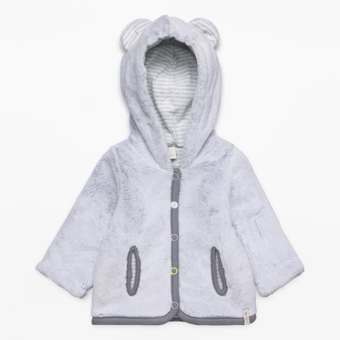 ESPRIT Veste Cardigan avec Capuche Gris Clair Bébé Fille