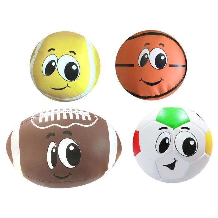 STAMP Set/Pack 4 Balles En Mousse