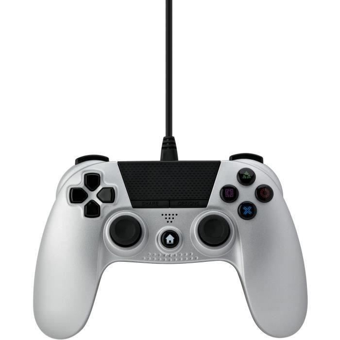 PROXIMA PLUS Manette Under Control - 3M - Compatible PS4 - Argent