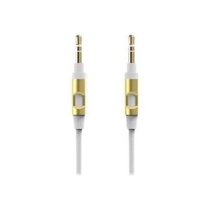 MONSTER Câble audio stéréo multilingue 1m20 blanc et or AUT SBW