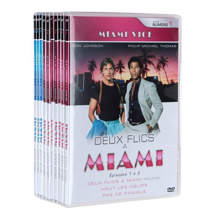 Distribution De Deux Flics à Miami DEUX FLICS A MIAMI : Saison 1 et 2 en dvd série pas cher - Cdiscount