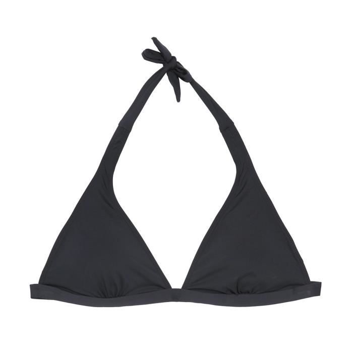 UP2GLIDE Haut de maillot de bain Emily Foulard - Femme - Noir