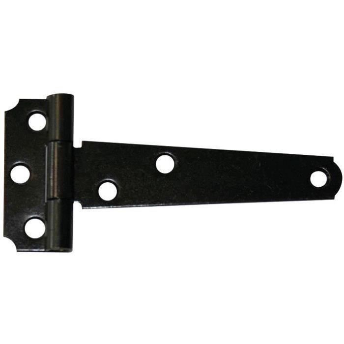 Penture anglaise légère e15 l100mm noir