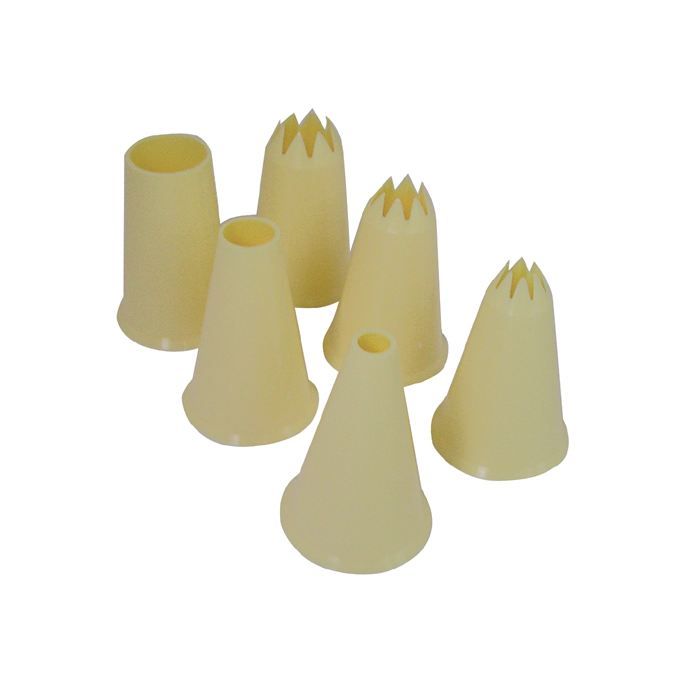 DE BUYER Lot 6 douilles assorties - Plastique