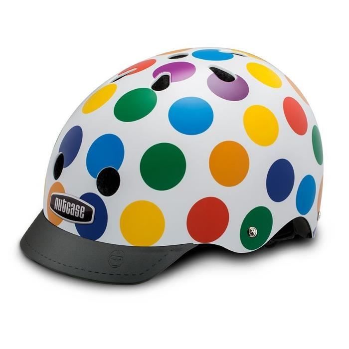 NUTCASE Casque de vélo Street Small Dots