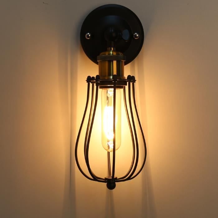 E27 Rétro Metal Murale Applique Luminaire Antique Murale Applique