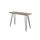 MELBOURNE Console scandinave en MDF placage chêne