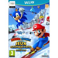 JEUX WII U Mario & Sonic aux Jeux Olympiques 2014 Jeu Wii U JEUX WII U Mario & Sonic aux Jeux Olympiques 2014 Jeu Wii U