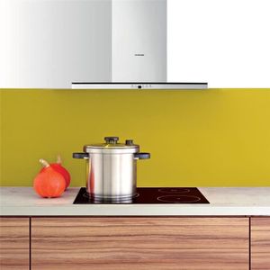 Hotte cuisine Silverline murale TOLGI inox 90