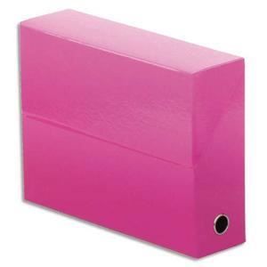 FAST Boite de transfert - Dos 9 cm - 34x25,5 cm pellicule rose