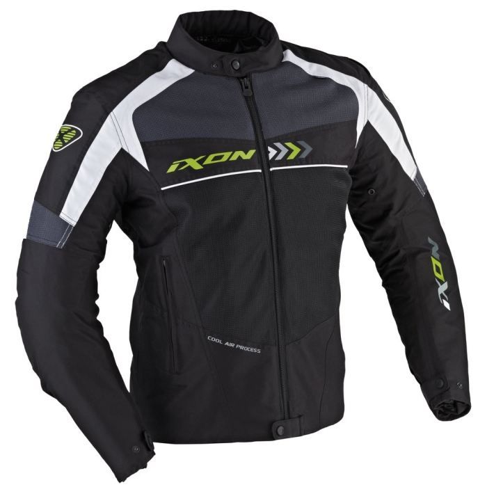 Ixon Blouson ALLOY Noir/Blanc/Vert