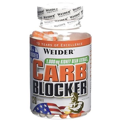 WEIDER Sachet de Carb Blocker 120 Gélules