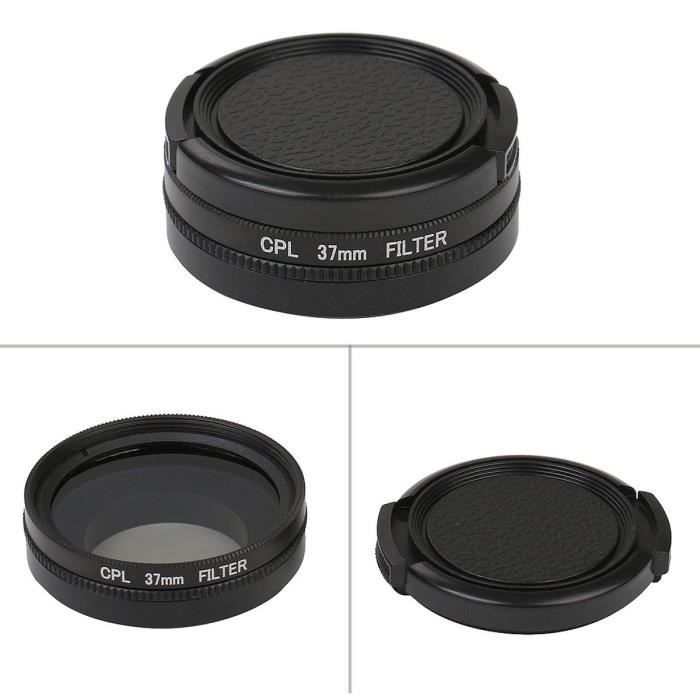 WHIPEARL GP169 Polariseur à filtre fractionné Diamètre 37 mm - Pour GoPro