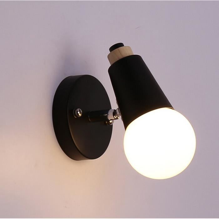Applique Ampoule Moderne Inclus Blanc Murale Non Intérieur Design E27 Lampe Simple KJc31lTF