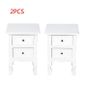 Nuit Avec Blanc De Table 2 Tables Tiroirs Bois Iwh9yde2 Chevet En Leshp 5A3L4Rjq