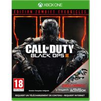 JEU XBOX ONE Call of DUTY Black Ops III Zombies Chronicles Jeu JEU XBOX ONE Call of DUTY Black Ops III Zombies Chronicles Jeu