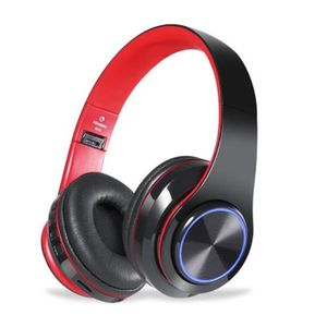 Casque Bluetooth Sans Fil Audio Supra Auriculaires Pliable Et Léger