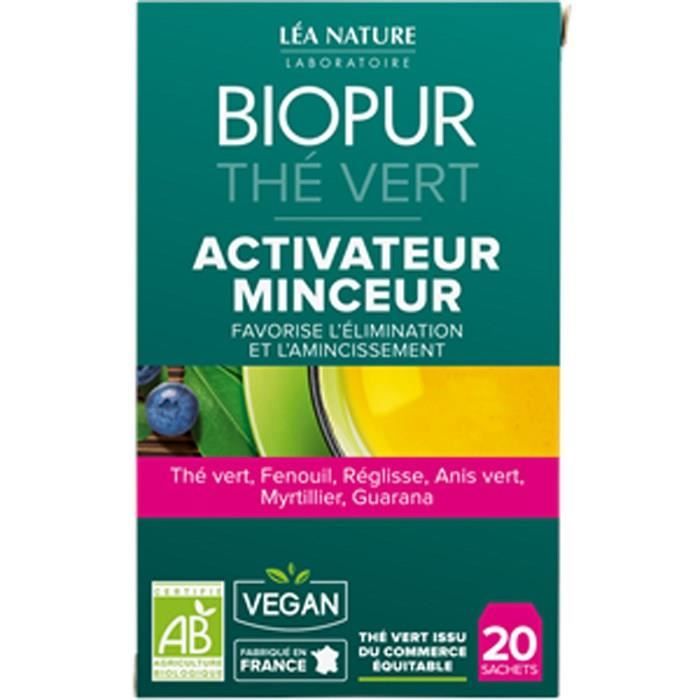 BIOPUR Thé vert - Activateur Minceur - 30 g - LEA NATURE