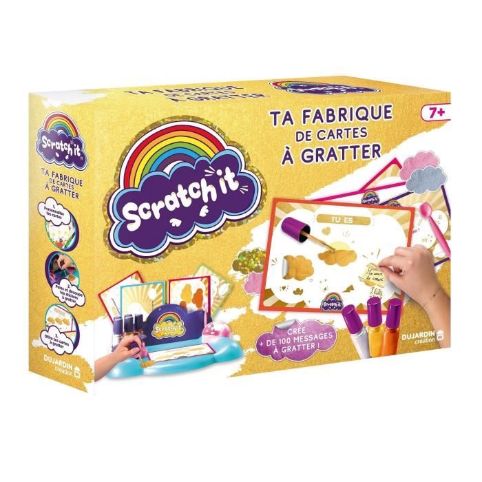 DUJARDIN Loisirs créatifs scratch it factory