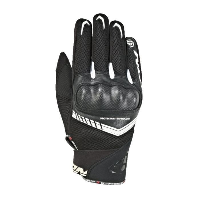 IXON Gant moto RS Loop 2 - Noir et blanc