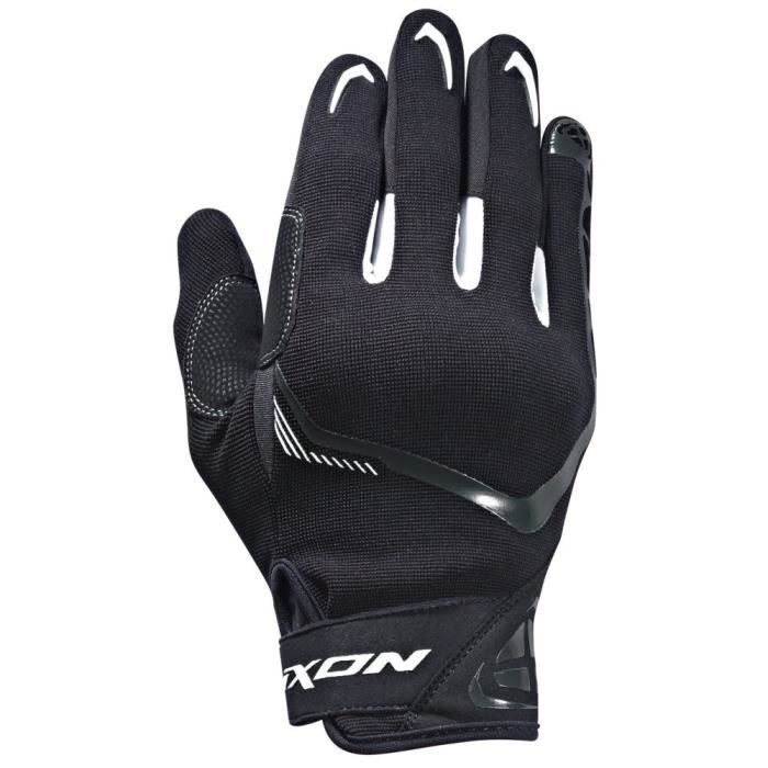 IXON Gants Moto RS Lift 2.0 HP Noir et Blanc.Homologué EPI (loi du 20/11/2016)