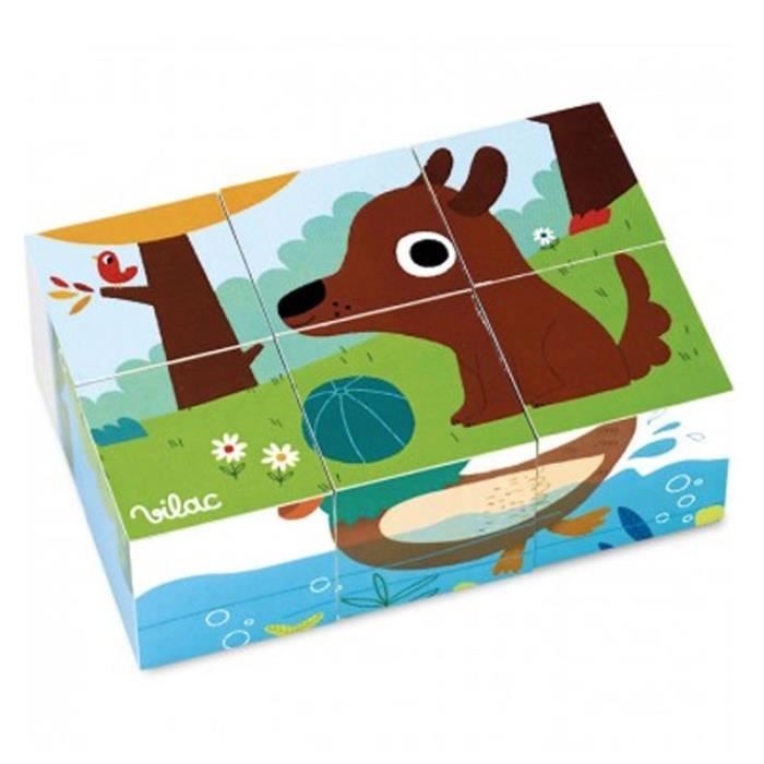 VILAC GALLIMARD Cubes Animaux - 7901