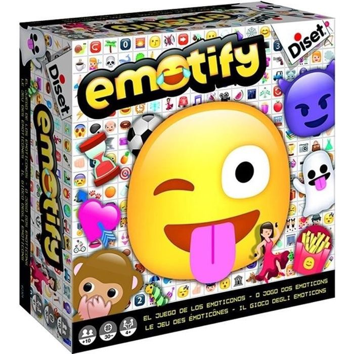 DISET Emotify Le Jeu des Emoticones - Achat / Vente jeu ...