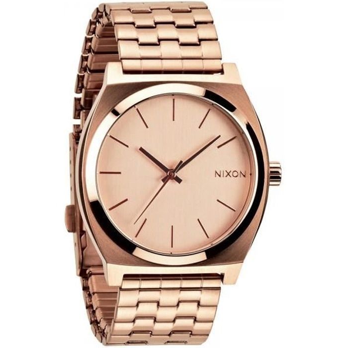 montre nixon time teller femme