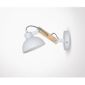 Applique Murale Industrielle Swed Couleur Blanc Achat Vente
