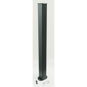 Kit clôture avec 1 poteau 67,5cm et fixation platine