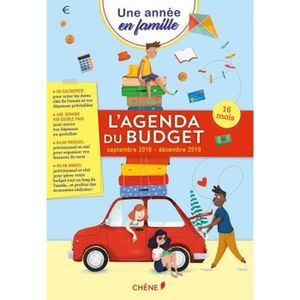 Livre Agenda Du Budget Sept 2018 Déc 2019 Une Année - 