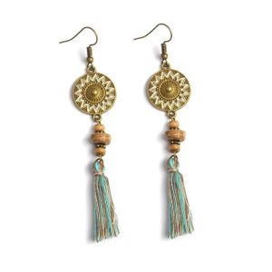 Argent 925 Brun Quartz Fumé Clous Boucles d/'oreilles 0.8/" 2 Stone Femmes Deco Bijoux