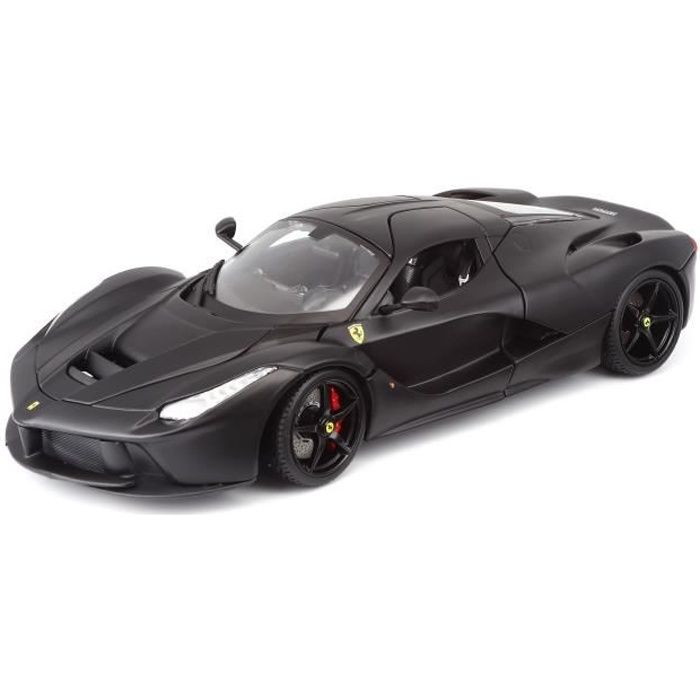 BBurago Voiture de collection 118 Ferrari signature boite exclusive laFerrari noire