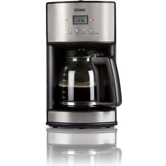 Cafetiere programmable 14 tasses Domo