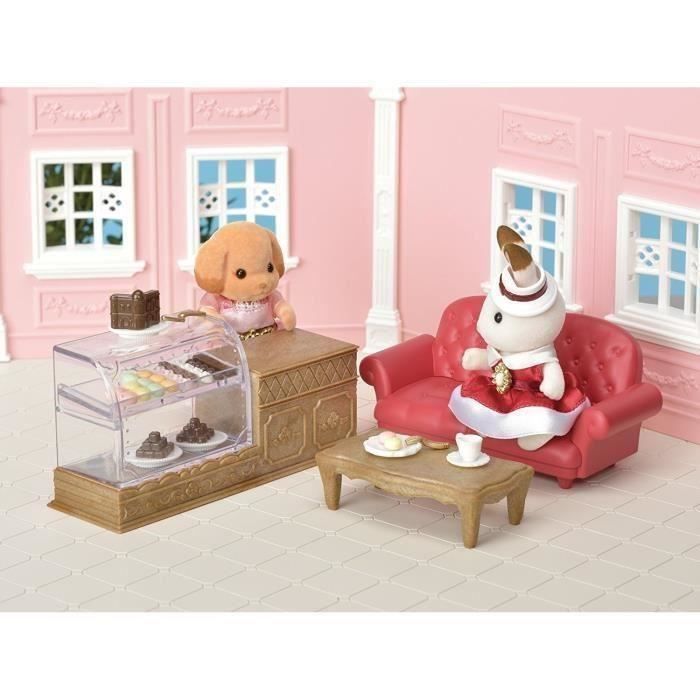 SYLVANIAN FAMILIES 6016 La Vitrine Du Salon De The Et Son Canape